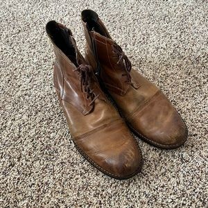 Timberland brown leather boot